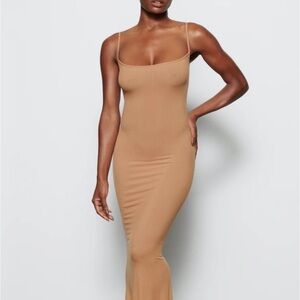 SKIMS Soft Lounge Long Slip Dress Size XL Camel​​